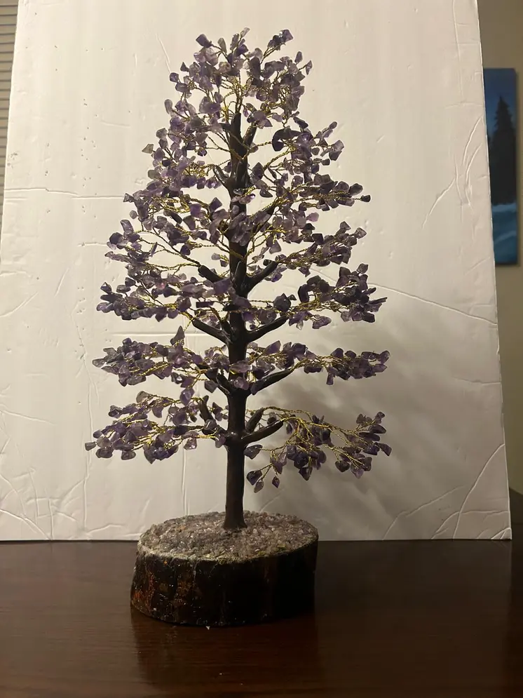 Amethyst Crystal Tree (1000 chips Tree)