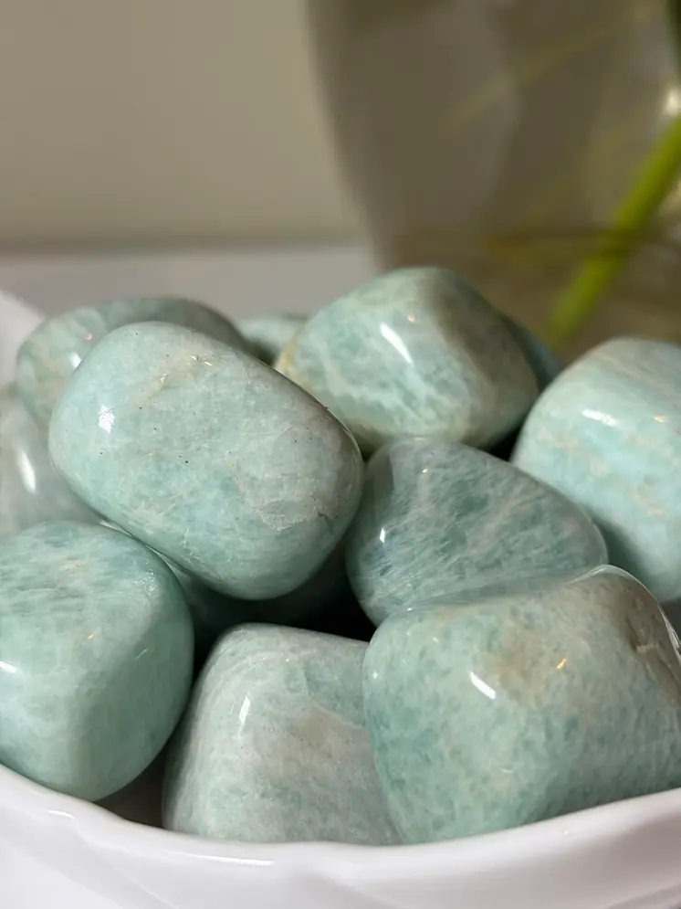Amazonite Tumbled Stones (1 kg pack)