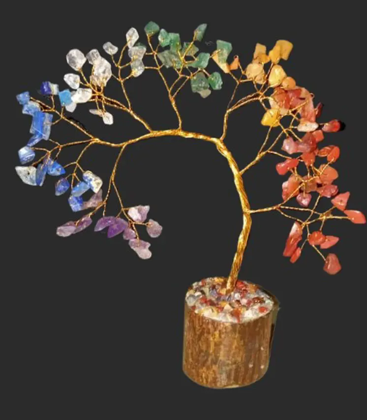 7 Chakra Tree Crystal Tree