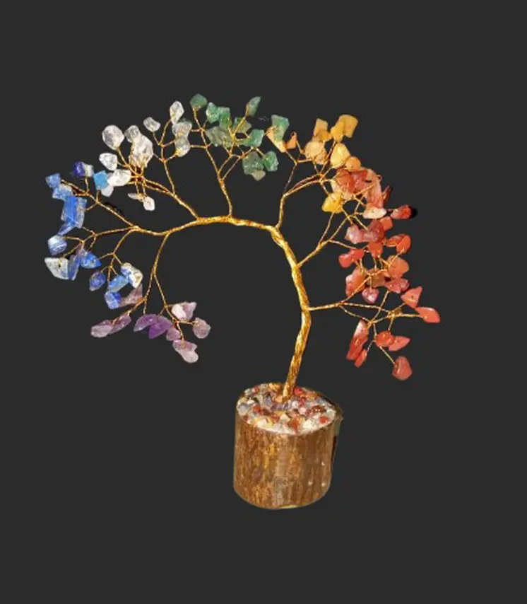 7 Chakra Tree Crystal Tree