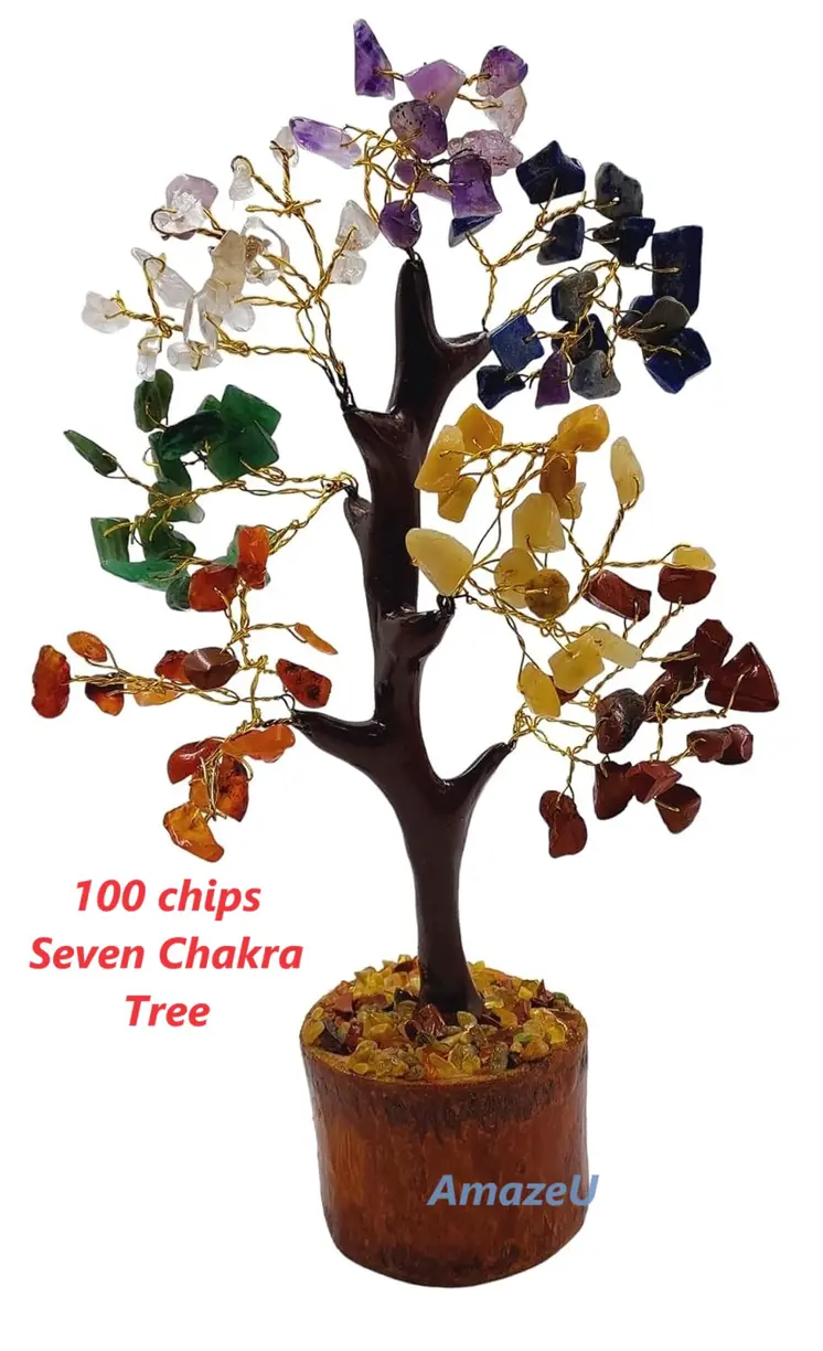 7 Chakra Tree Crystal Tree