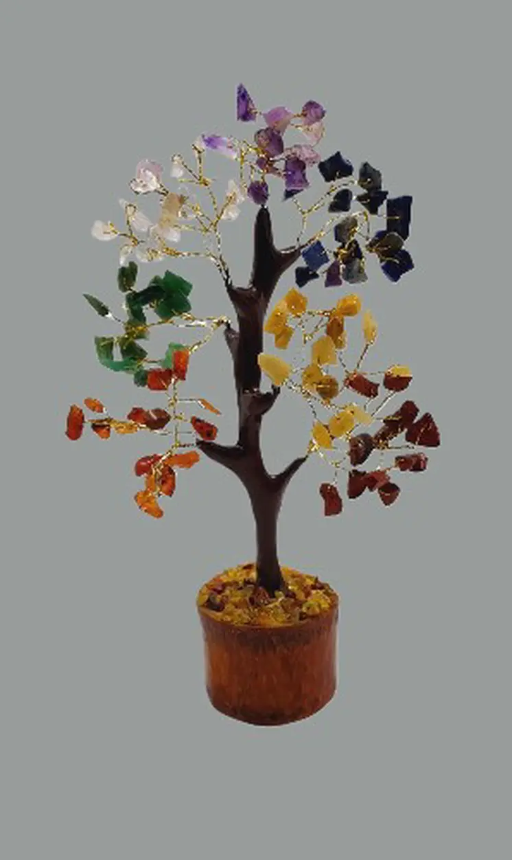 7 Chakra Tree Crystal Tree