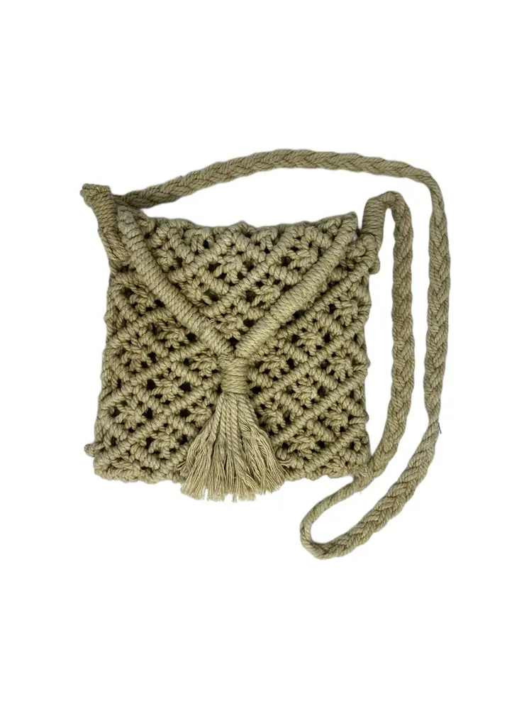 Mini Sling Macrame Bag