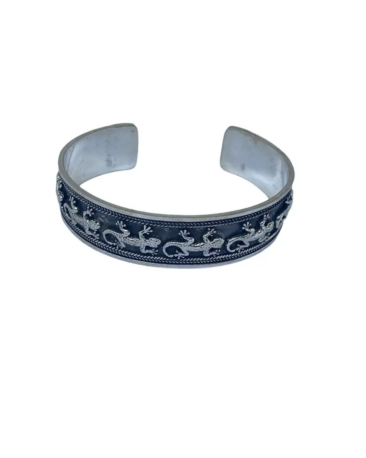 Geckos Bangle 925 Sterling Sliver