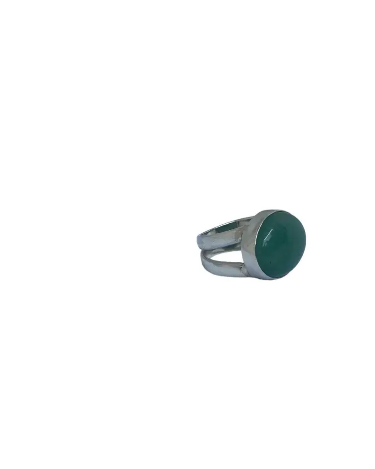 One Beads Turquoise Ring 925 Sterling Sliver