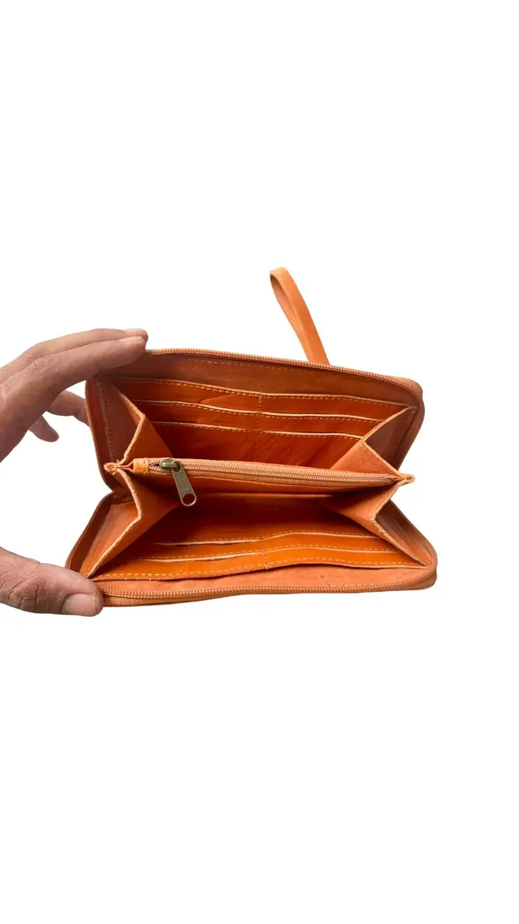 Ammy Bali Handmade Leather Rattan Webbing HandBag