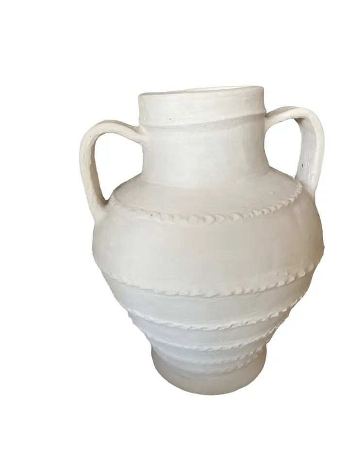 Anemone Clay Vase