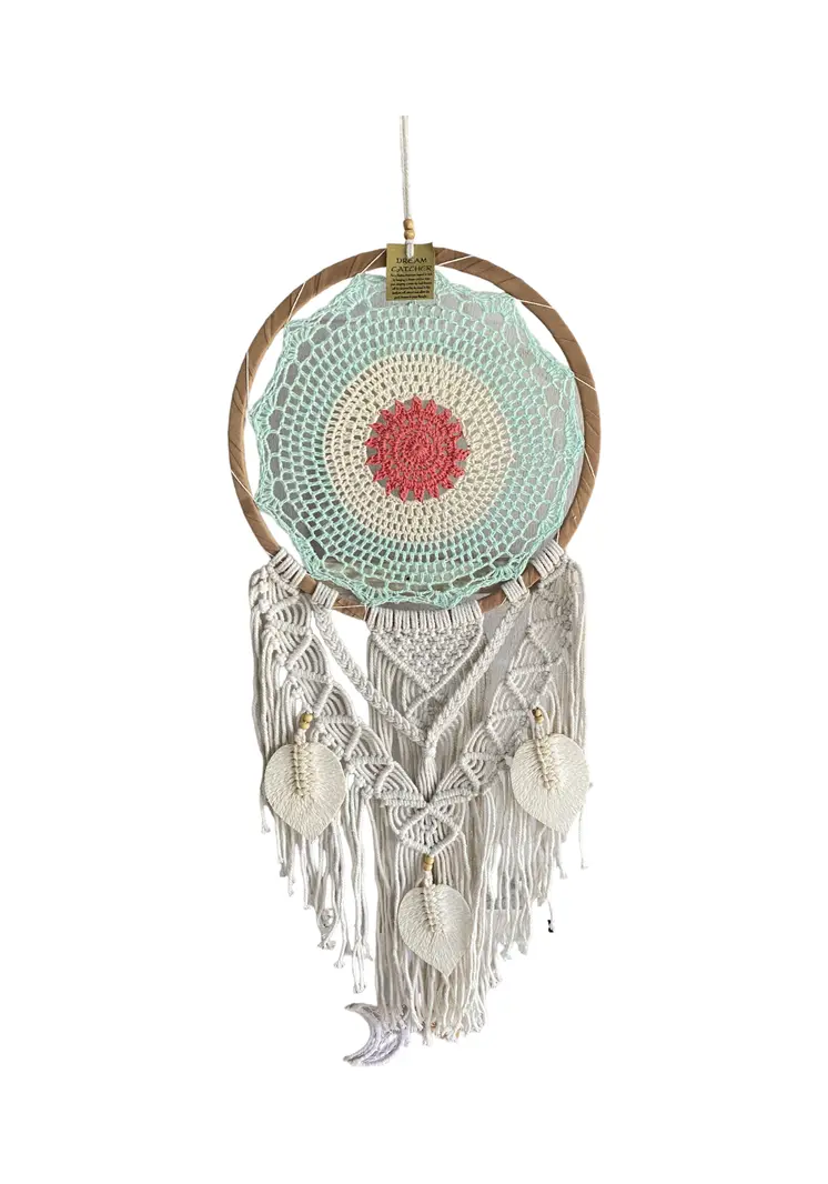 Medium Full Macrame Bali Dream Catcher