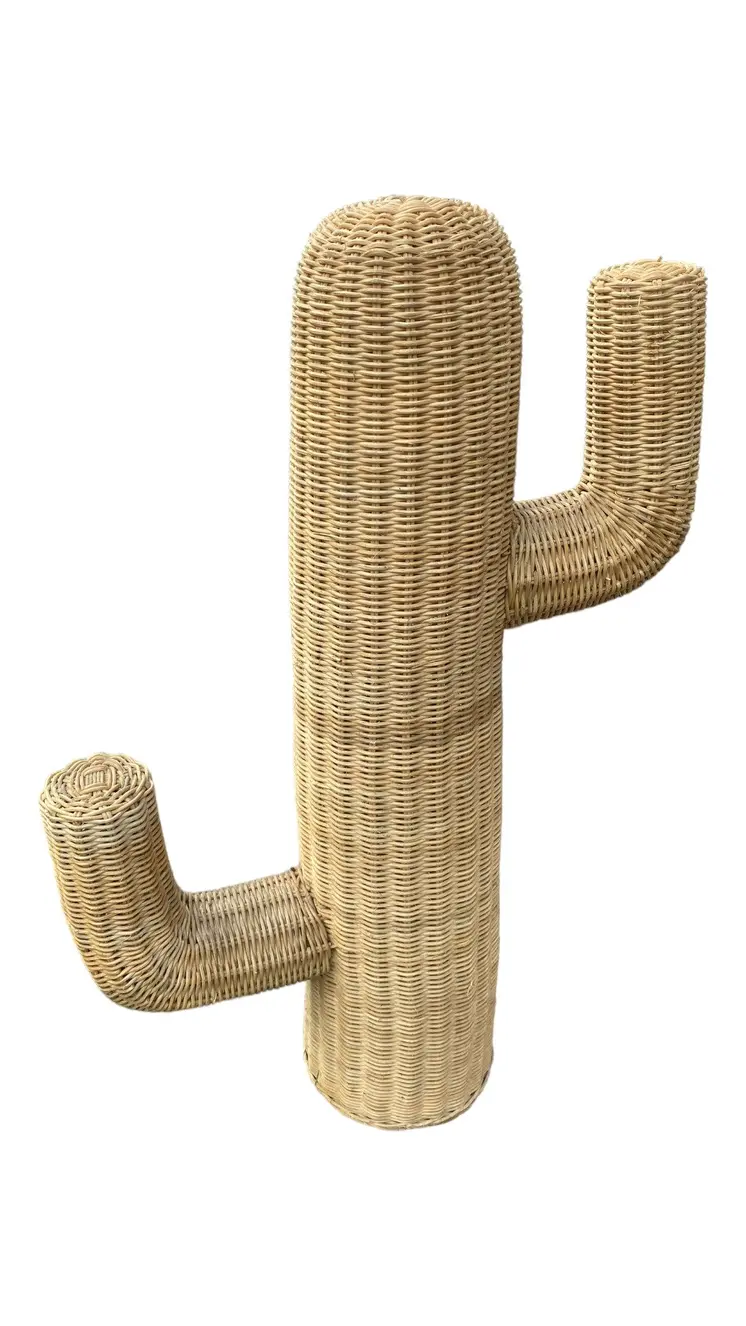 Rattan Cacty Home Decoration
