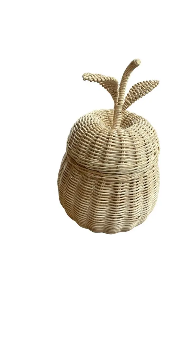 Cherry Rattan Basket