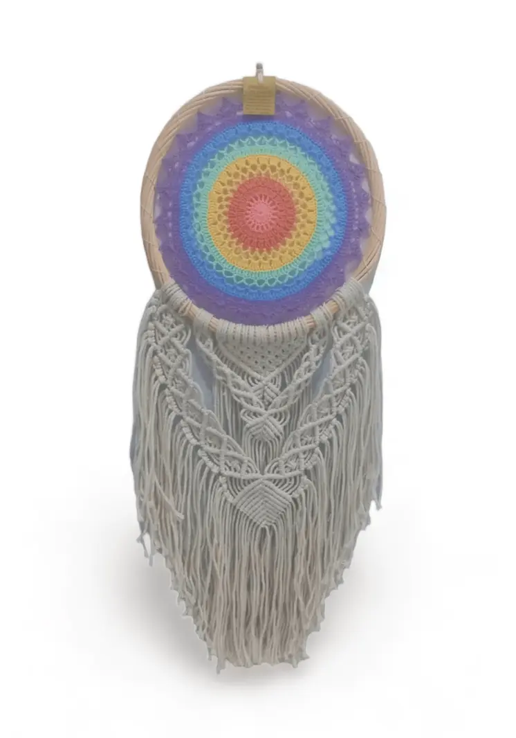 Tri Colour Bali Dream Catcher