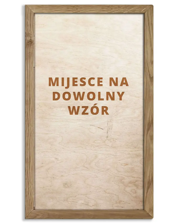 Wooden picture Personalized