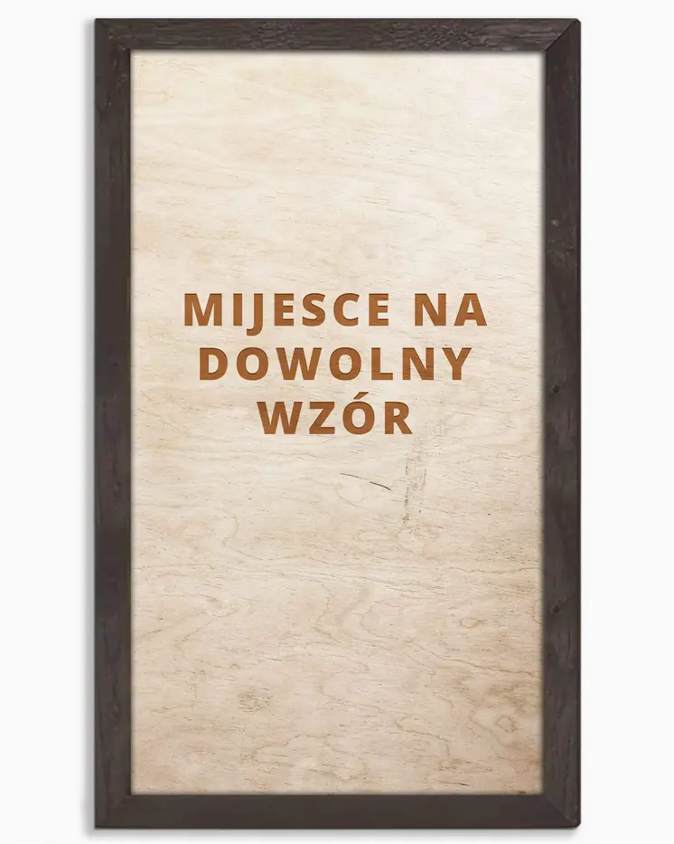Wooden picture Personalized
