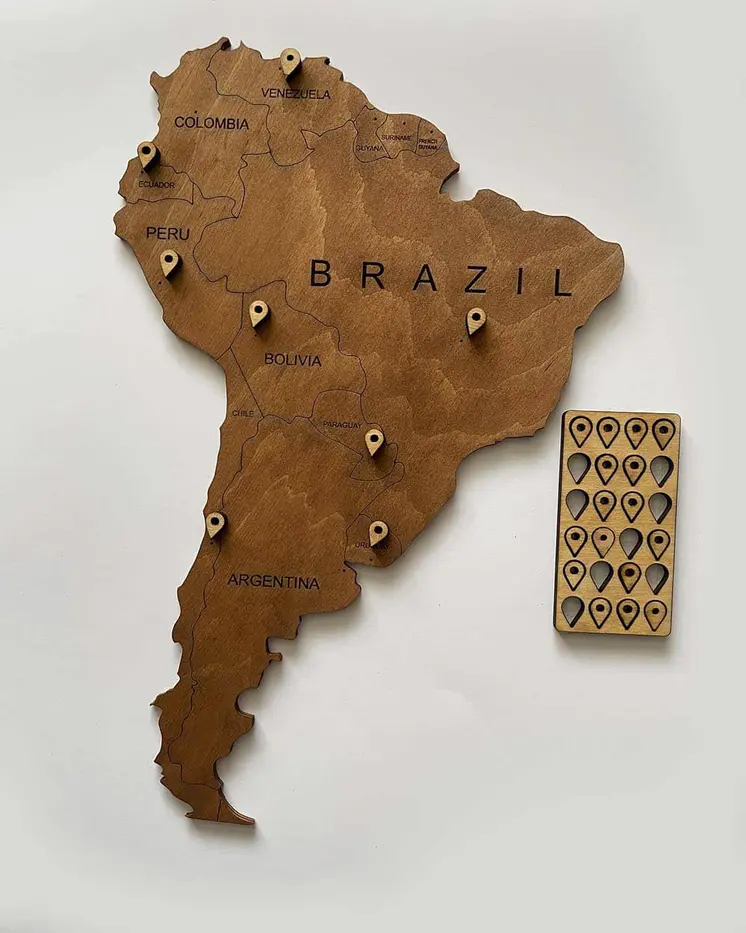 Wooden markers 24 pcs.