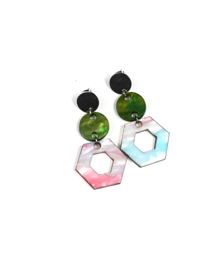 Pendientes Bizuwayne: Añade un Toque de Magia y Color a tu Estilo con Estos Accesorios Inspirados en el Amanecer