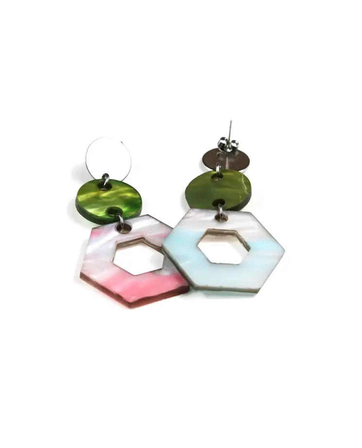 Pendientes Bizuwayne: Añade un Toque de Magia y Color a tu Estilo con Estos Accesorios Inspirados en el Amanecer