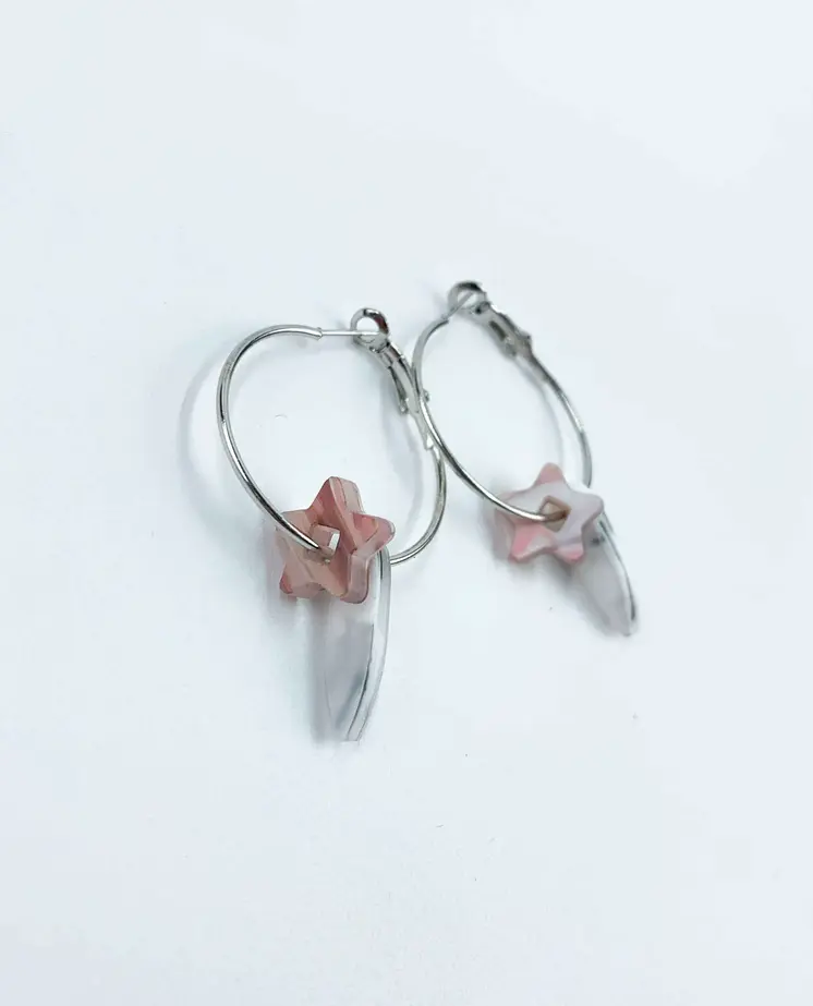 Pendientes flecha llorando