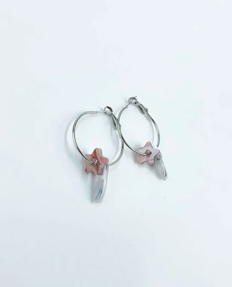Pendientes flecha llorando