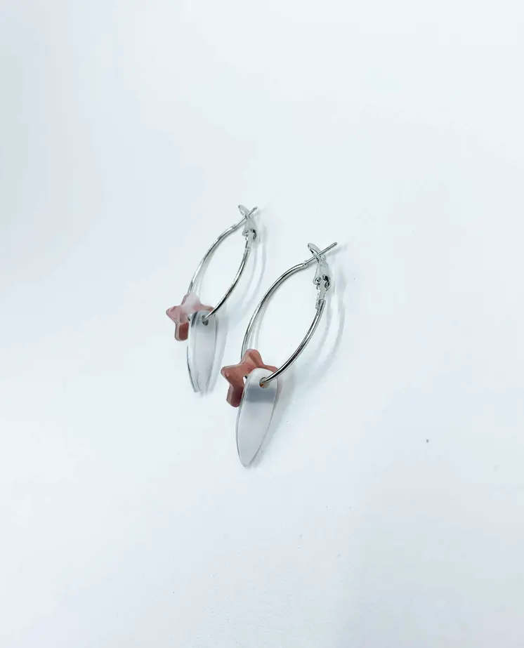 Pendientes flecha llorando