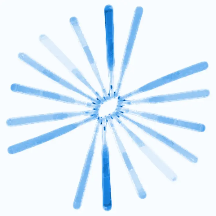 5 Inch Glow Stick Blue