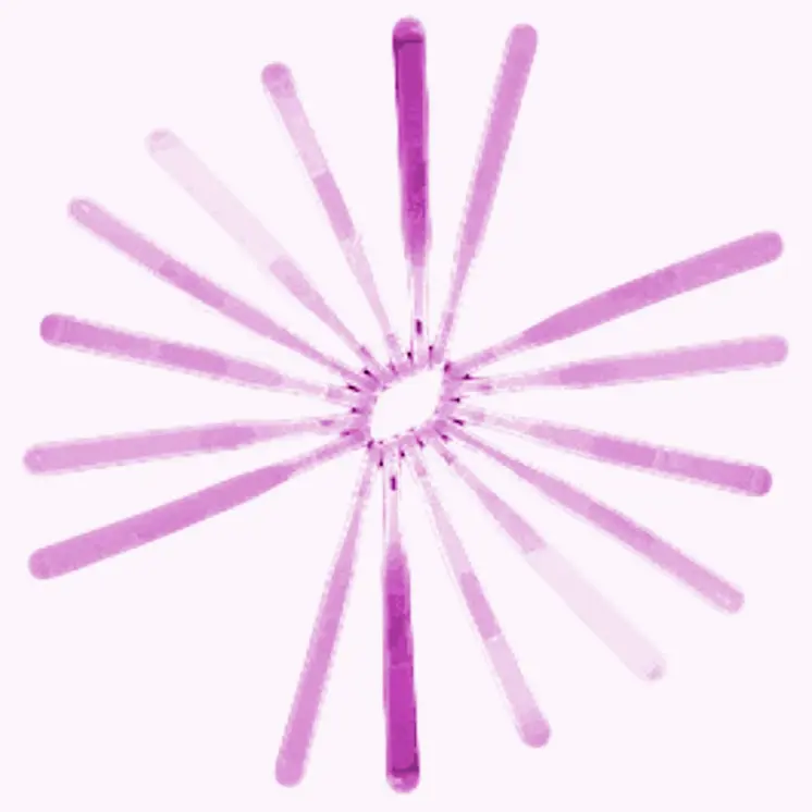 5 Inch Glow Stick Pink
