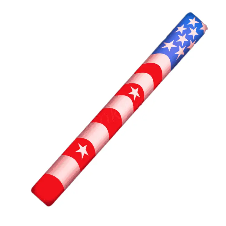7 Color Foam Cheer Stick USA Flag 4th of July