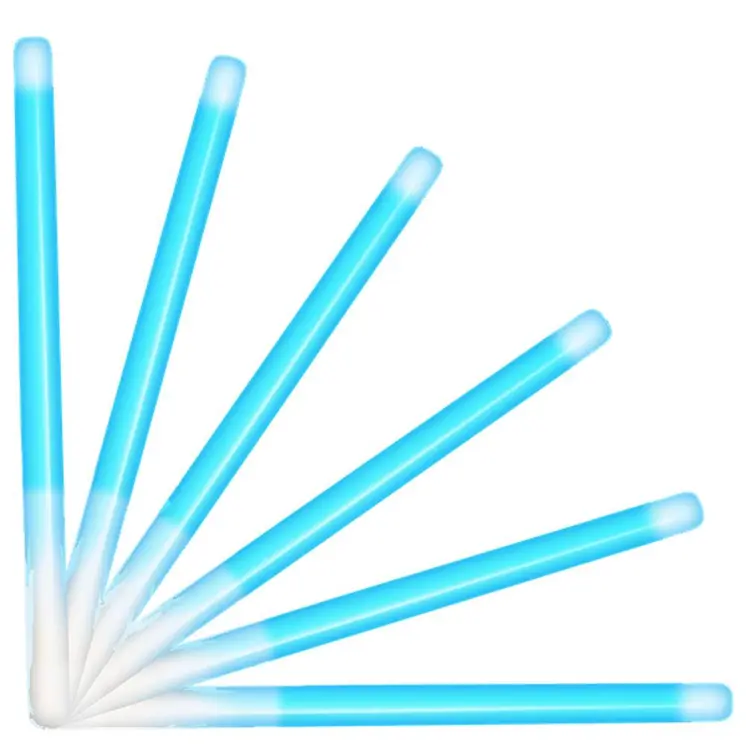 10 Inch Glow Stick Baton Blue Pack of 25