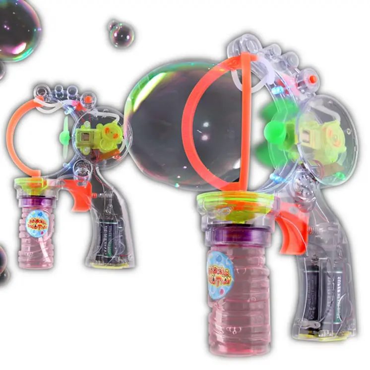 Big and Little Bubble Making Gun with Music