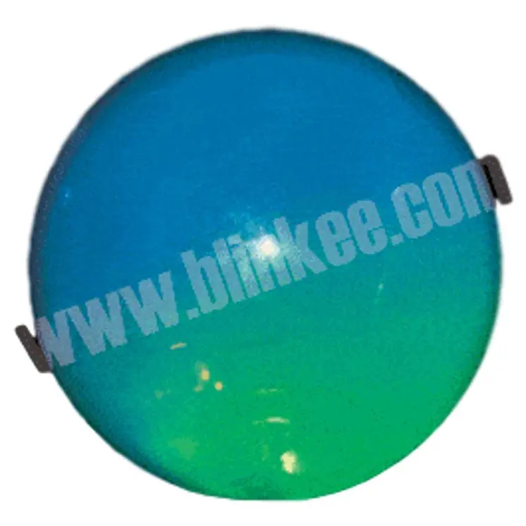 Blue Bouncy Balls with Multicolor LEDs