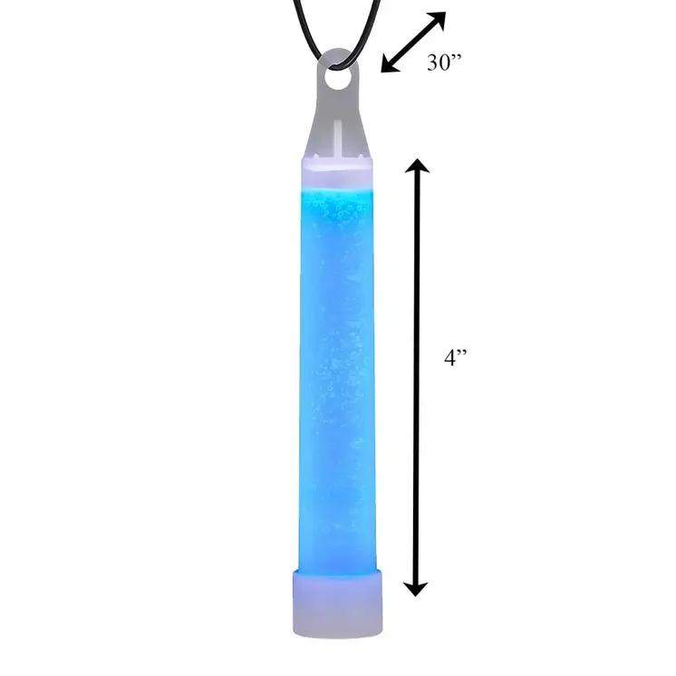 4 Inch Glow Stick Blue Pack of 50