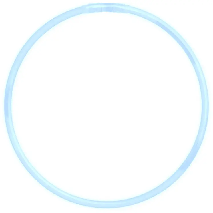Glow Necklace Blue Tube of 25