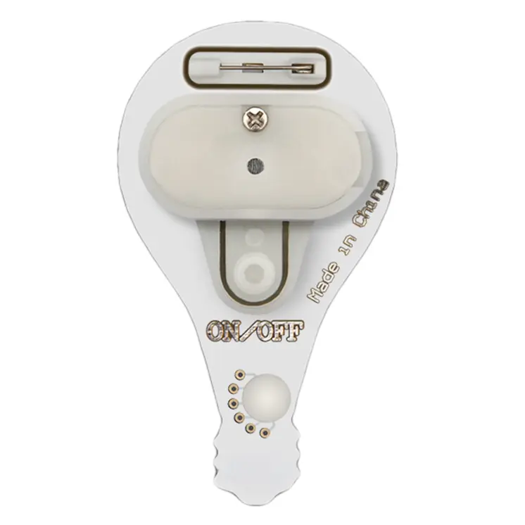 Lightbulb Flashing Body Light Lapel Pins