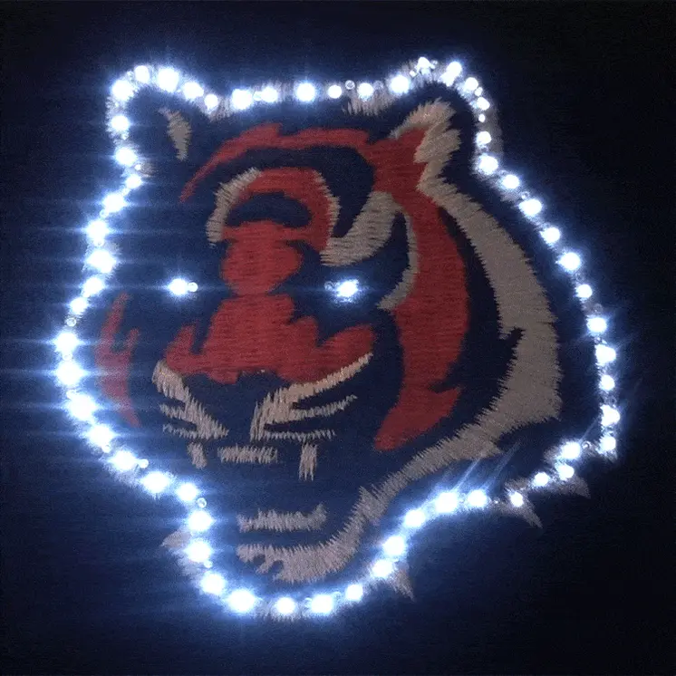 Cincinnati Bengals Flashing Fiber Optic Cap