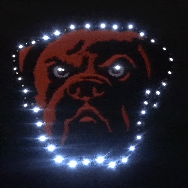 Cleveland Browns Flashing Fiber Optic Cap