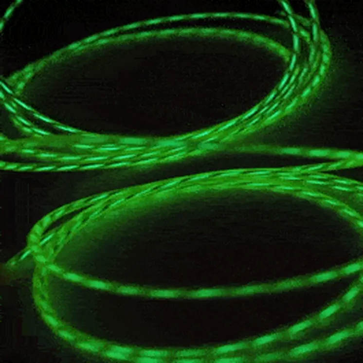 Electro Luminescent Chaser Lights Green