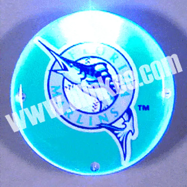 Florida Marlins Officially Licensed Flashing Lapel Pin