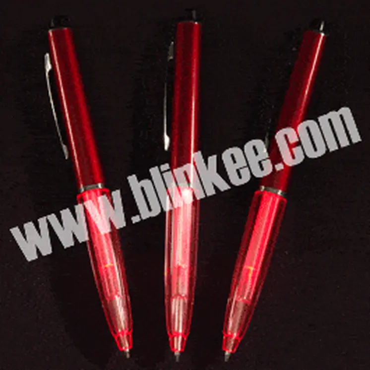 Glow Light Pen Red