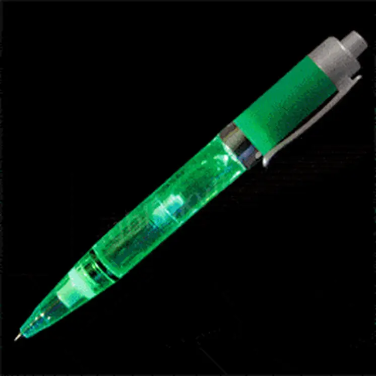 Green Barrel Jade LED Pen