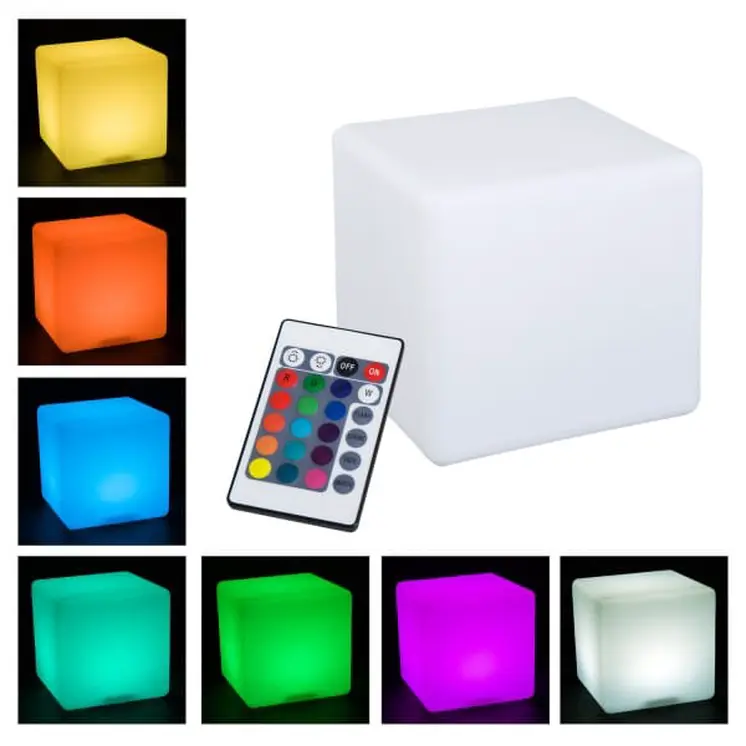 Huge LED Cube Light Chair Stool Table Furniture