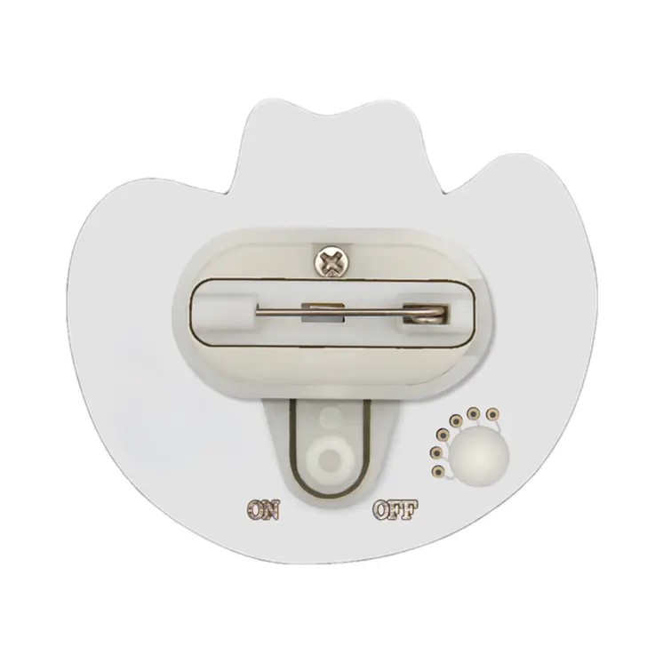 Cowboy Hat Flashing Body Light Lapel Pins