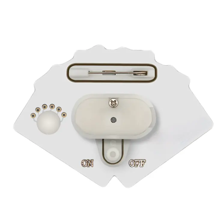 Royal Flush Flashing Body Light Lapel Pins