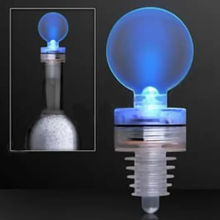 LED Bottle Stopper Blue