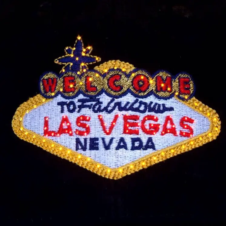 Las Vegas All Stars 2007 Flashing Fiber Optic Cap