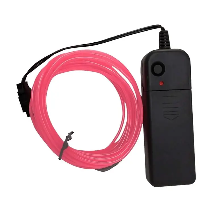 Electro Luminescent Wire 20 Foot Pink