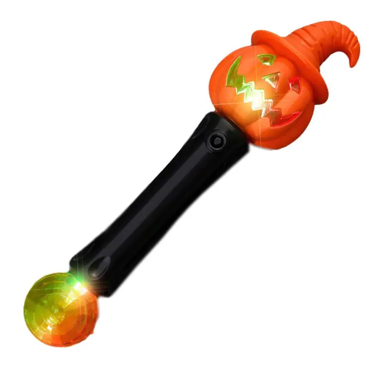 LED Light and Sound Halloween Pumpkin Baton