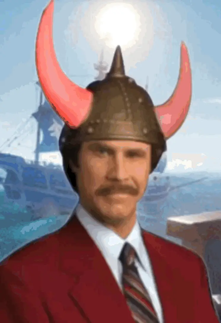 Viking Helmet with Light Up Horns