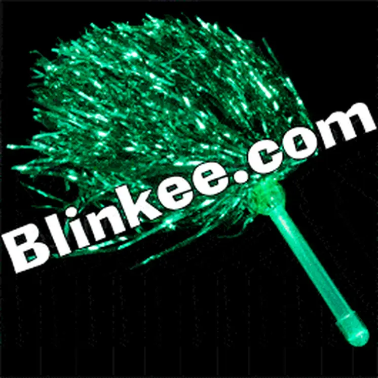 Light Up Pom Pom Green