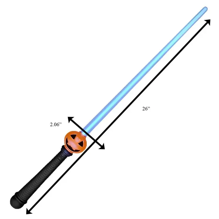Pumpkin LED Color Changing Sword