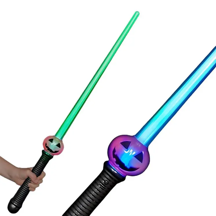 Pumpkin LED Color Changing Sword
