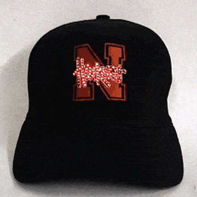 Nebraska Huskers Flashing Fiber Optic Cap